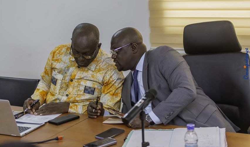 le président et vice président de FIPME en concertation